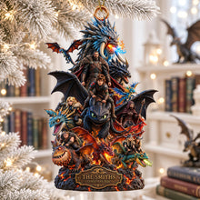 Load image into Gallery viewer, “Unleash the Legend!” - Personalized Legendary Creatures Trainer Ornament - Unique Gift for Fantasy Lovers, Kids, and More
