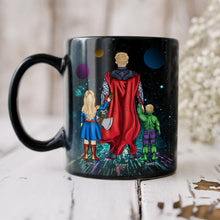 Load image into Gallery viewer, Best Dad in Nine Realms Personalized Coffee Mug Coffee Mug PopCulturePrints
