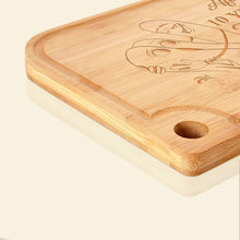 Load image into Gallery viewer, Personalized Couple Cutting Board - 10 Years of Love Boards PopCulturePrints
