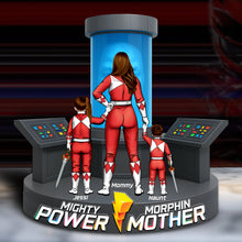 Load image into Gallery viewer, &quot;Empower the Mighty Mom in Your Life – Power Mom Plaque, Personalized Gift For Her&quot; Shaped Plaques PopCulturePrints

