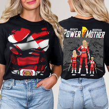 Load image into Gallery viewer, Power Up Your Love - Personalized Gifts For Mom Shirt Shirts PopCulturePrints

