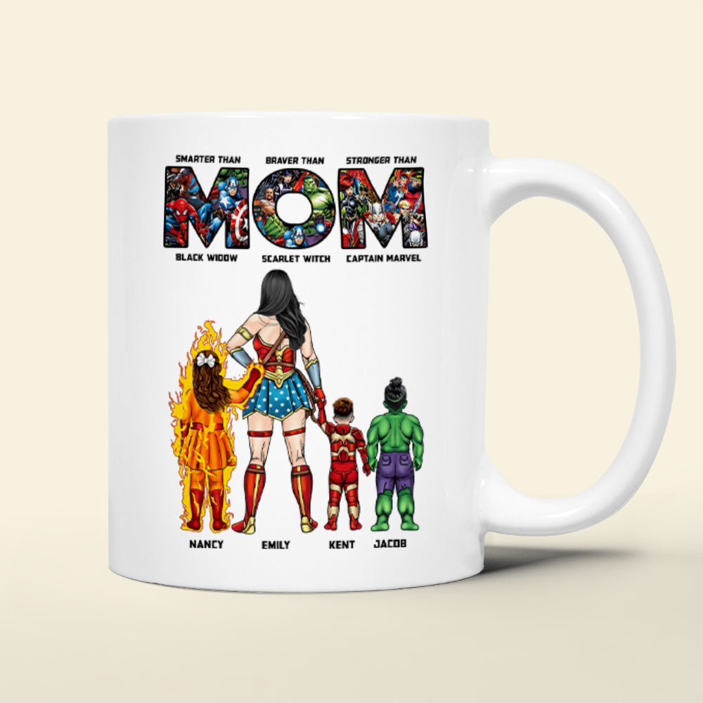 Superdad Personalized Coffee Mug - Perfect Gift for Father's Day Coffee Mug PopCulturePrints