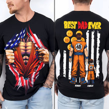 Load image into Gallery viewer, “Unleash Your Inner Hero” - Dragon Dad Shirt - Personalized Gift for Dad, Grandfather &amp; More Shirts PopCulturePrints
