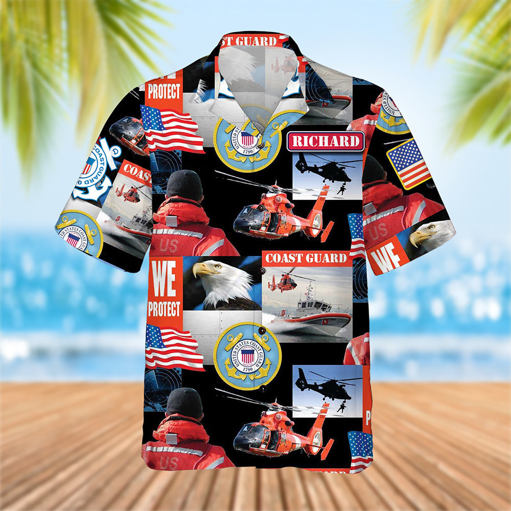 Celebrate Courage: Military Hawaiian Shirt - Personalized Gifts for Soldiers Hawaiian Shirts PopCulturePrints