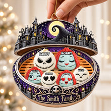 Load image into Gallery viewer, “Bring Joy to Your Family with Spooky Dumpling Designs” - Personalized Acrylic Ornament for Christmas
