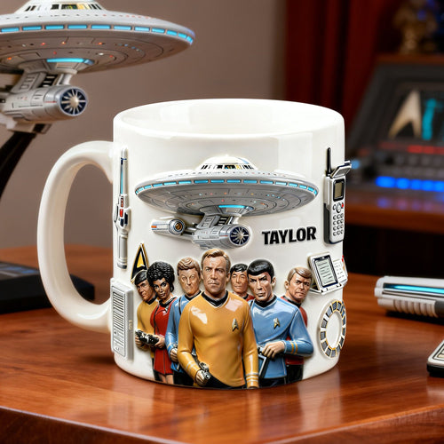 “Explore the Cosmos with Every Sip!” - Space Adventure Coffee Mug - Personalized Custom Gift for Space Lovers Coffee Mug PopCulturePrints