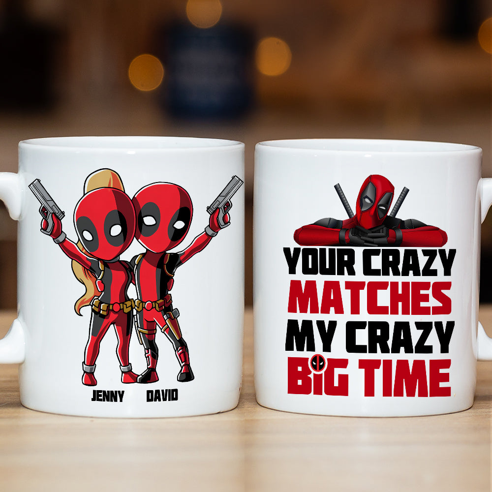 Personalized Couple Key Holder - Greatest Adventure Gift - Valentine's Day Gifts Coffee Mug PopCulturePrints