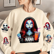 Load image into Gallery viewer, Personalized Horror Mama Shirt - Custom Gifts for Mom
