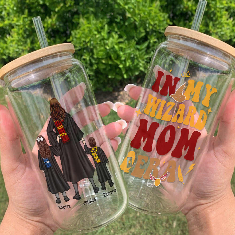 Personalized Wizard Mom Candle Jar