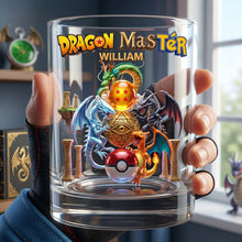 Load image into Gallery viewer, Unleash Your Inner Hero - Personalized Powerful Crossover Round Glass
