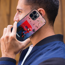 Load image into Gallery viewer, “Swing into Action with Style!” - Wall-Crawler Alphabet Phone Case - Personalized Gifts for Marvel Fans Phone Case PopCulturePrints
