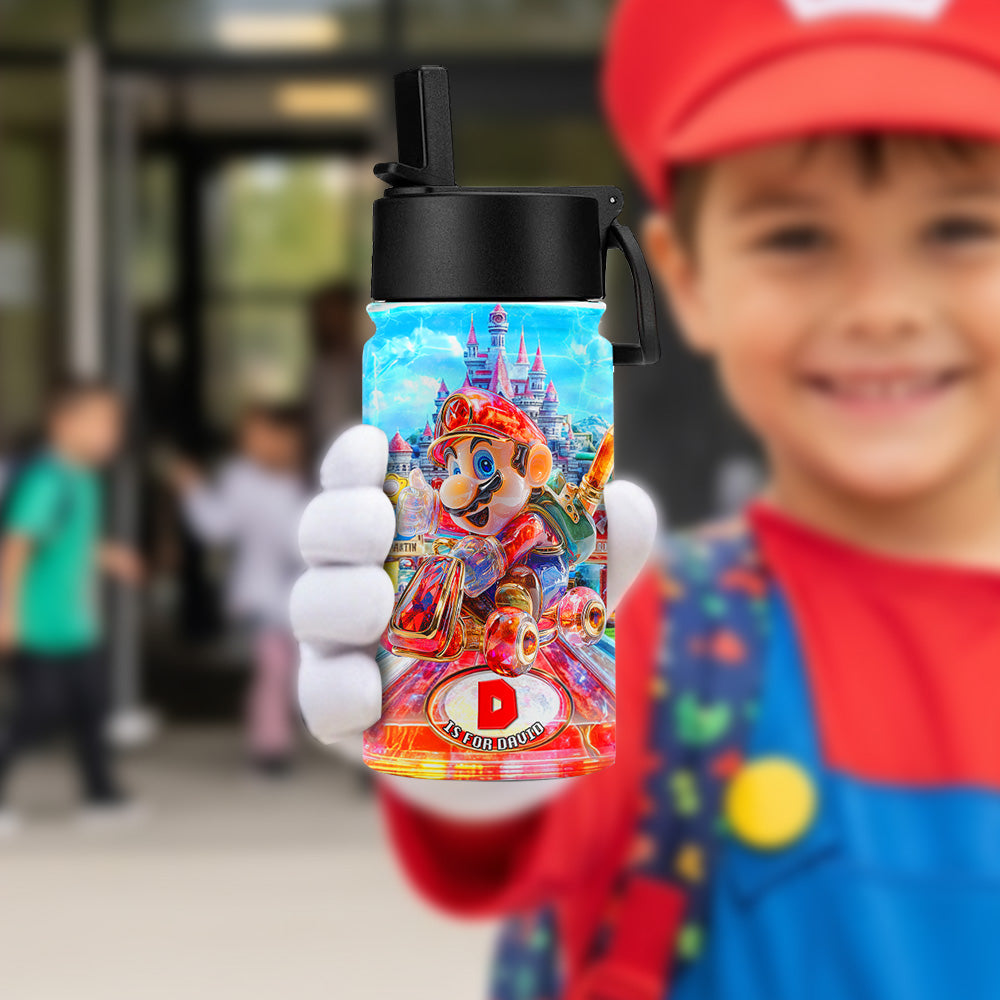 “Get Ready to Race!” Personalized Game Characters Tumbler - Custom Gift for Kids Tumbler Cup PopCulturePrints
