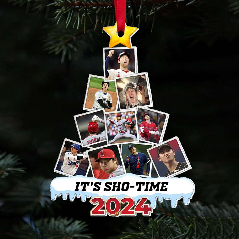 2024 Custom Baseball Photo Ornament for Fans Ornament PopCulturePrints
