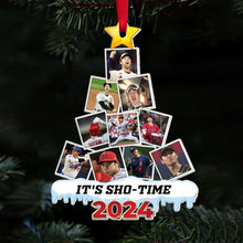 Load image into Gallery viewer, 2024 Custom Baseball Photo Ornament for Fans Ornament PopCulturePrints
