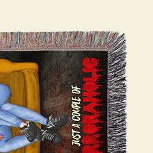 Load image into Gallery viewer, Personalized Horror Couple Blanket - Unique Halloween and Valentine&#39;s Day Gifts Blanket PopCulturePrints
