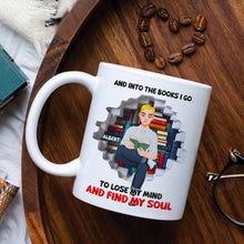 Load image into Gallery viewer, Personalized Book Lover Coffee Mug – Perfect Gift for Readers Coffee Mug PopCulturePrints
