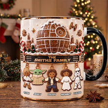Load image into Gallery viewer, Ginger Bread Christmas Coffee Mug - Personalized Gift for Family and Friends Coffee Mug PopCulturePrints
