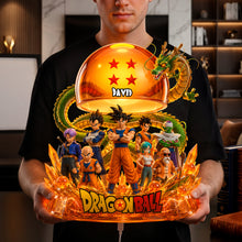 Load image into Gallery viewer, Illuminate Your Memories - Legends Light Box - Personalized Gift for Dragon Ball Fans
