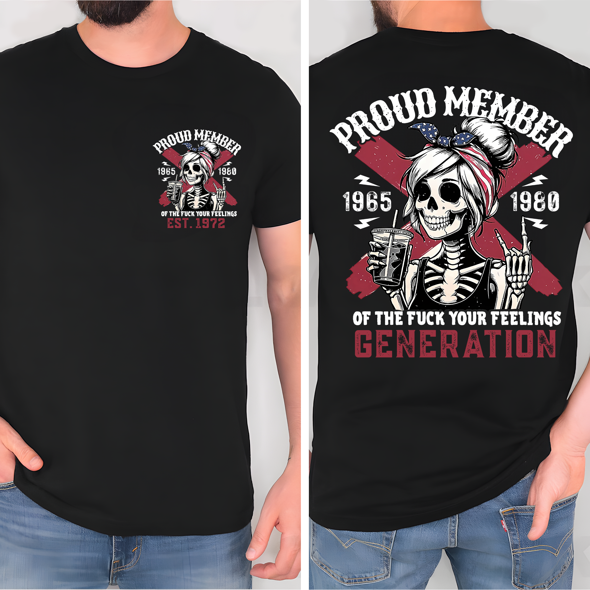 Proud Generation X Member Custom Shirt