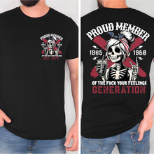 Load image into Gallery viewer, Proud Generation X Member Custom Shirt
