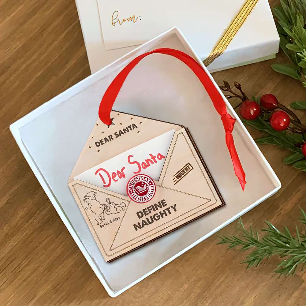 Personalized Friendship Christmas Ornament - Unique Valentine's Day Gifts for Best Friends Ornament PopCulturePrints