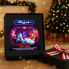 Load image into Gallery viewer, &quot;As the road leads you to Radiator Springs, Personalized Gifts for Christmas - Custom Acrylic Ornament for Couples, Friends, Family&quot; Ornament PopCulturePrints
