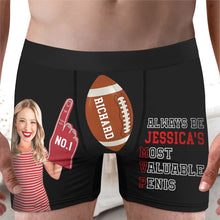 Load image into Gallery viewer, Personalized Sport Couples Boxer Briefs - Custom Photo Gift for Him Boxer Briefs PopCulturePrints

