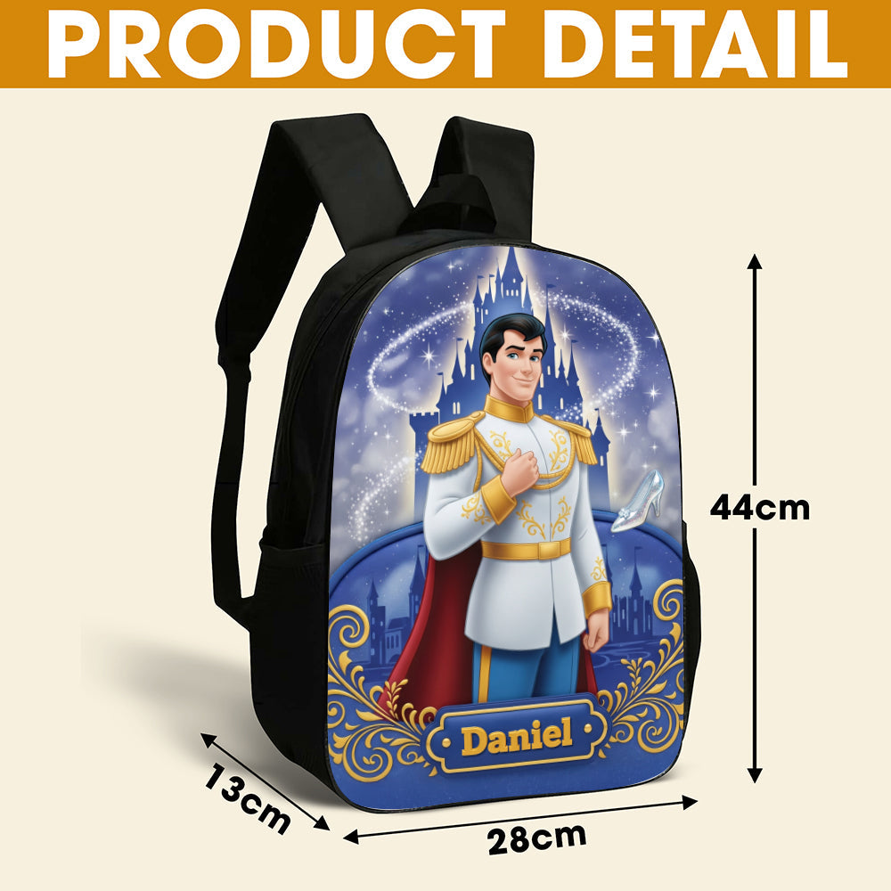 Dream Big with the Royal Boy School Bag - Personalized Kids Gift Backpack PopCulturePrints