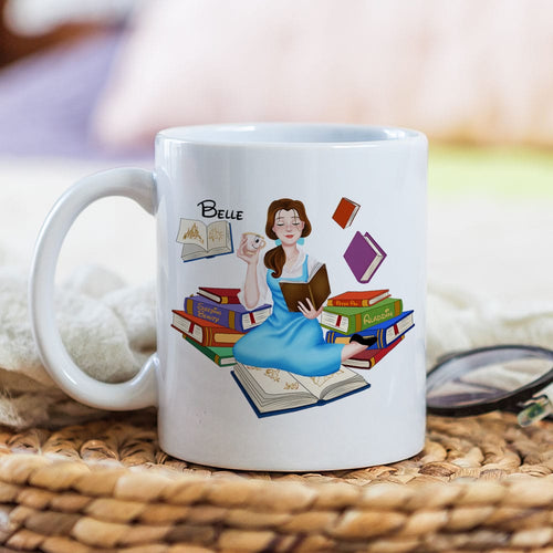 Personalized Book Lover Mug - Custom Coffee Mug for Readers Coffee Mug PopCulturePrints