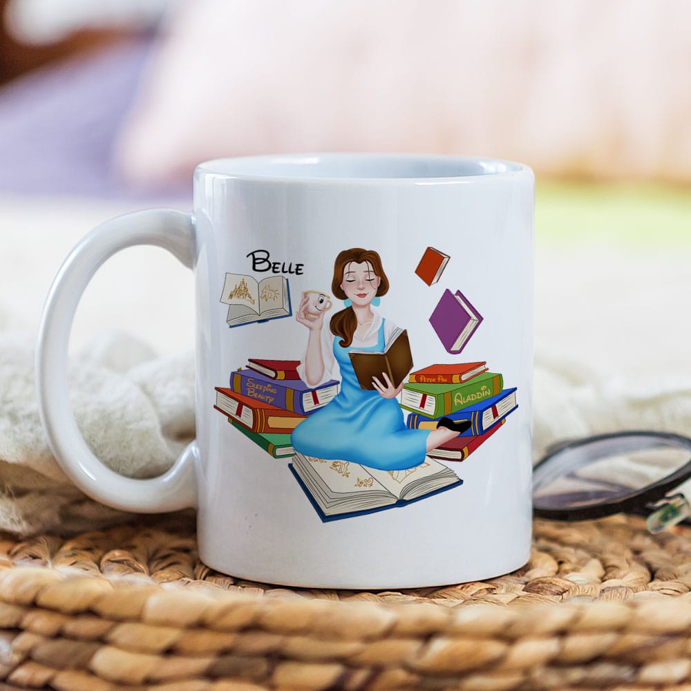 Personalized Book Lover Mug - Custom Coffee Mug for Readers Coffee Mug PopCulturePrints