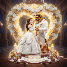 Load image into Gallery viewer, “Love's Enchanted Union” - Romantic Wedding Fairy Tales Light Box - Personalized Gift for Couples Light Box PopCulturePrints
