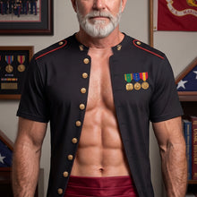 Load image into Gallery viewer, Evening Dress Uniform 3D Shirt - Personalized Gifts 03hutn140726 AOP Products PopCulturePrints
