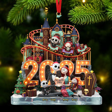Load image into Gallery viewer, Family 2025 Ornament - Personalized Christmas Ornament for Loving Families Ornament PopCulturePrints
