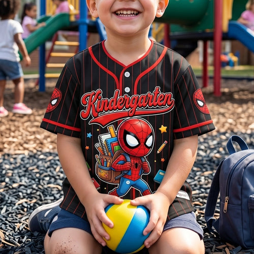 “Get Ready for Adventure!” - Back To School Jersey Shirt - Personalized Gifts for Kids AOP Products PopCulturePrints