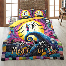 Load image into Gallery viewer, Personalized Horror Couple Quilt Bedding Set Blanket PopCulturePrints
