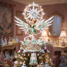 Load image into Gallery viewer, "Bring Magic to Your Christmas!" - Winter Fairy Acrylic Christmas Tree Topper - Personalized Gift for Everyone Ornament PopCulturePrints
