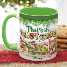 Load image into Gallery viewer, Personalized Alien Christmas Mug - Fun Holiday Gift
