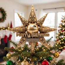 Load image into Gallery viewer, Space Adventure Tree Topper - Personalized Christmas Gifts 03hutn081026 Ornament PopCulturePrints
