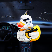 Load image into Gallery viewer, Unleash Your Cosmic Adventure - Galaxy Character Car Ornament - Personalized Gift for Galaxy Lovers Ornament PopCulturePrints
