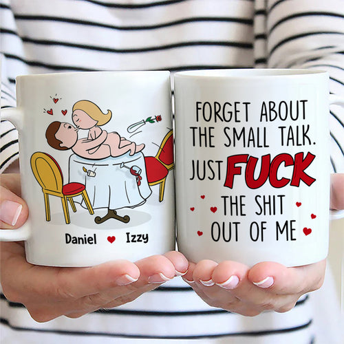 Spicy Personalized Couple Mug - Fun Valentine's Day Gifts for Couples Coffee Mug PopCulturePrints