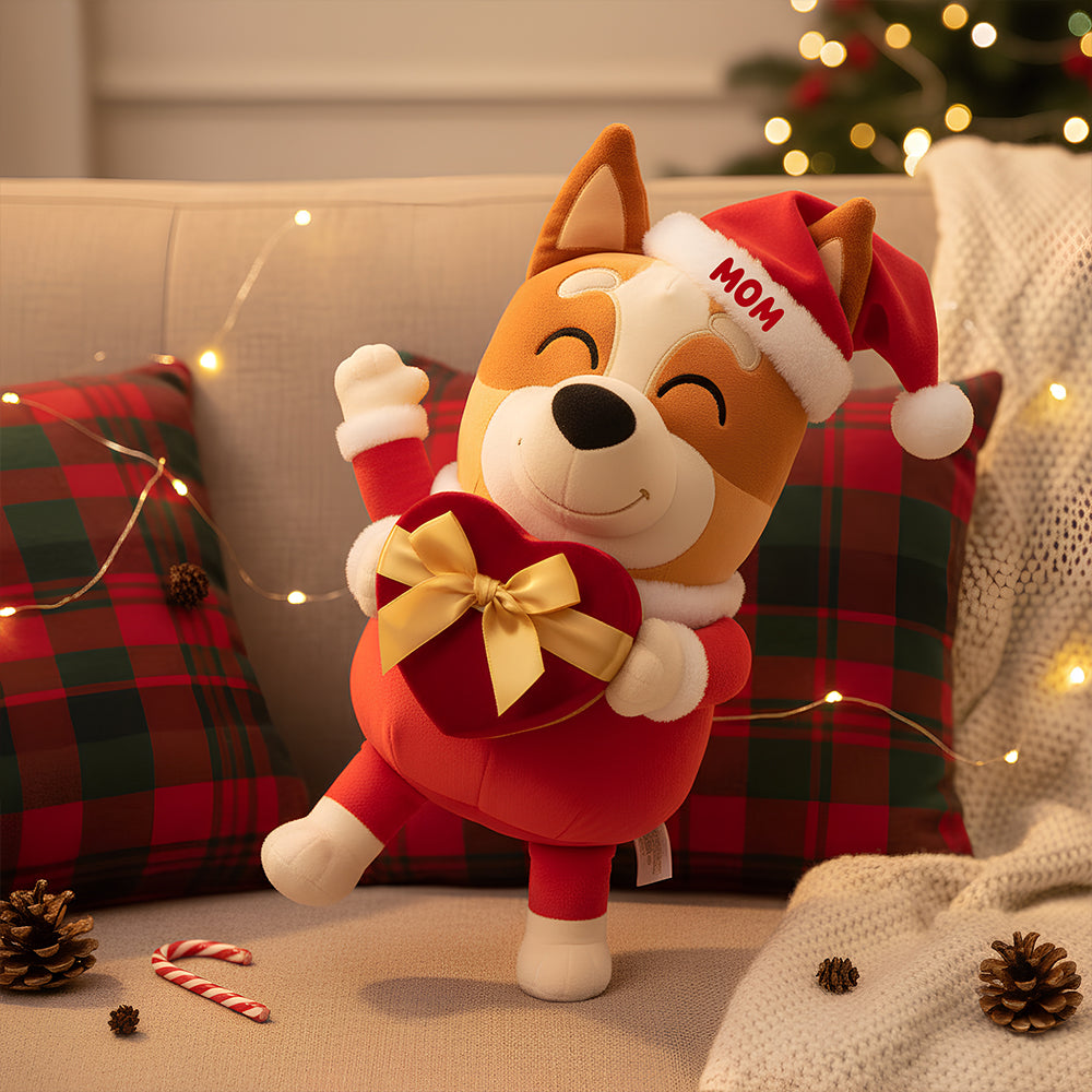 Joyful Moments Await! Happy Santa Christmas Pillow - Personalized Gift for Family and Friends Pillow PopCulturePrints