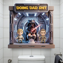 Load image into Gallery viewer, Funny Dad Squad - Personalized Metal Sign for Dads, Grandpas &amp; More Metal Signs PopCulturePrints
