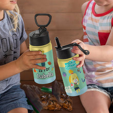 Load image into Gallery viewer, Personalized Back To School Kids Tumbler - Animal Crossing Design Tumbler Cup PopCulturePrints

