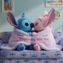 Load image into Gallery viewer, Snuggle Up Together - Personalized Experiment Pillow for Couples Pillow PopCulturePrints
