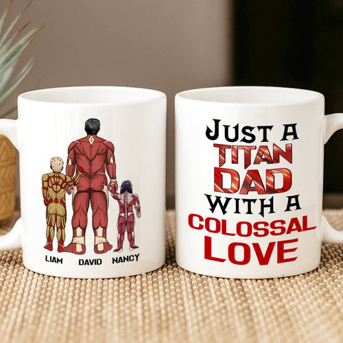 Personalized Titan Dad Coffee Mug - Father's Day Gift Coffee Mug PopCulturePrints