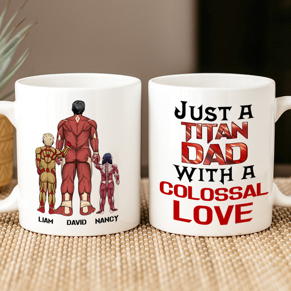 Personalized Titan Dad Coffee Mug - Father's Day Gift Coffee Mug PopCulturePrints
