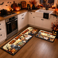 Load image into Gallery viewer, Cosmic Adventure Halloween Runner Rug - Personalized Family Gifts
