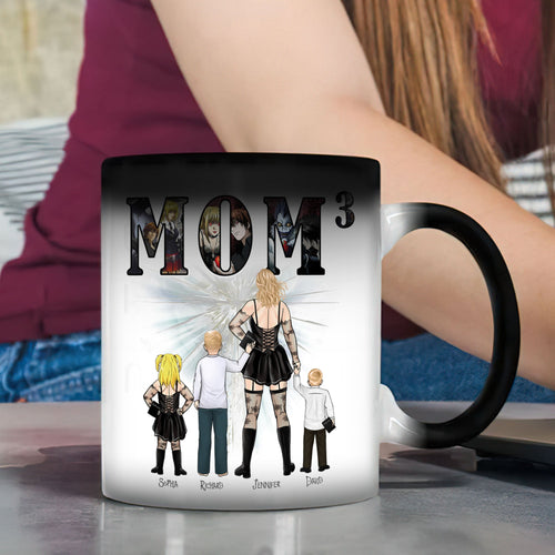 Personalized Anime Lover's Magic Mug for Mom - Mother's Day Gift Coffee Mug PopCulturePrints