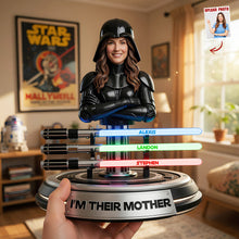 Load image into Gallery viewer, "I'm Their Mother" - Sci-Fi Mom Acrylic Plaque - Custom Personalized Gift for Moms and Grandmas Shaped Plaques PopCulturePrints
