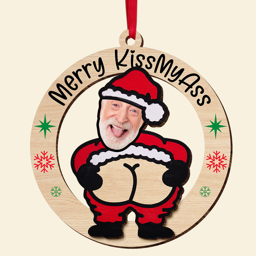 Custom Photo Gifts For Christmas Ornament Funny Gifts 05qnqn231024 Ornament PopCulturePrints